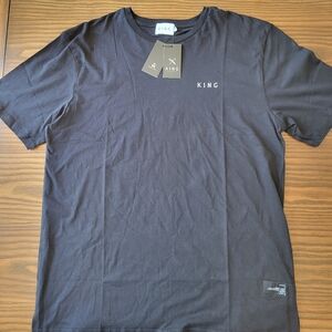 NWT -- Men's KING London Stepney Black Short-Sleeve T-Shirt | Size: 4XL
